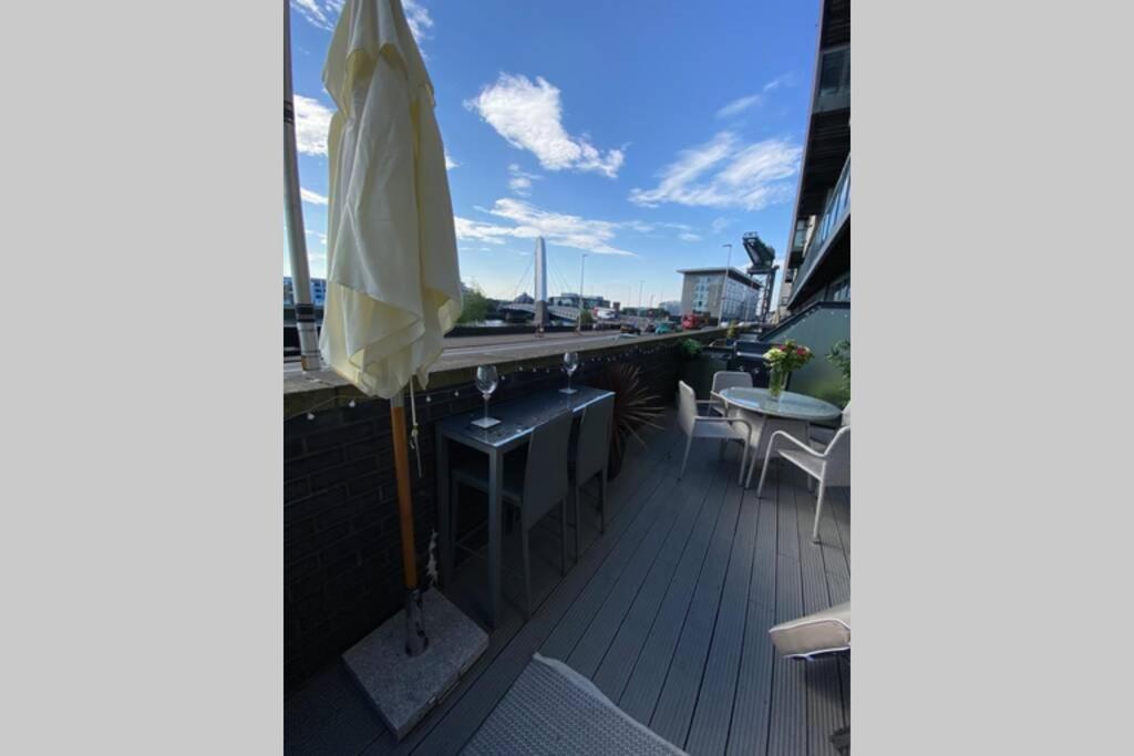 Riverside Exec Apartment With Balcony - Secc/Hydro Glasgow Exterior foto